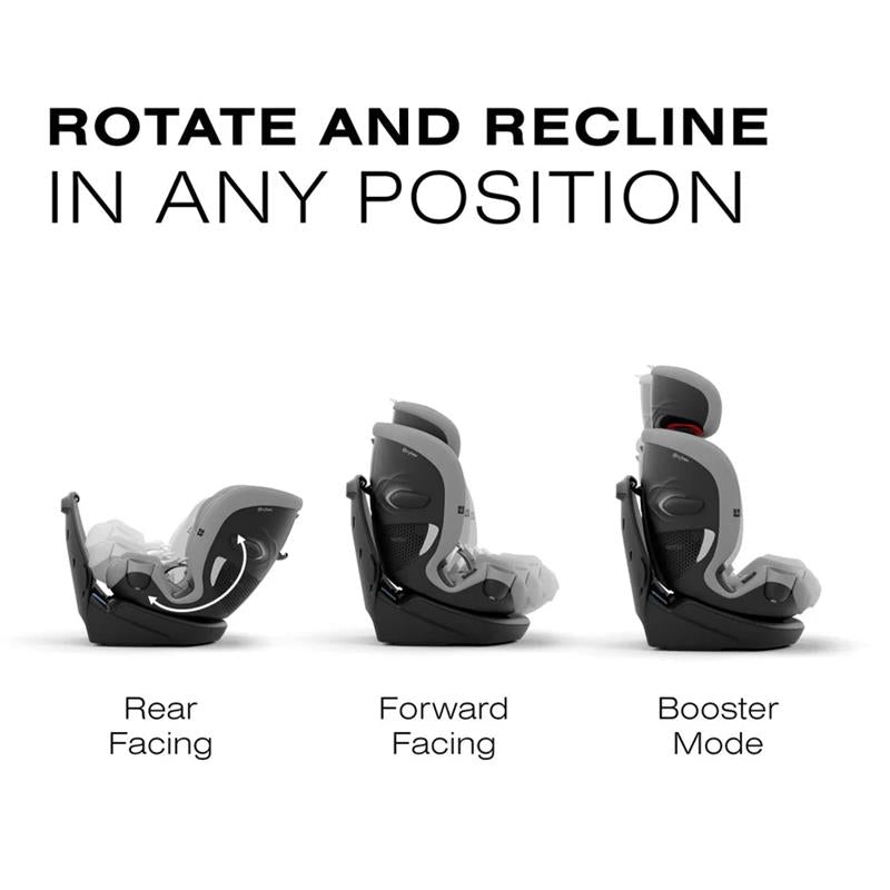 cybex reclining car seat Cybex Callisto G 360 Rotating All-in-One Car Seat