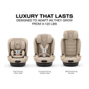 Cybex Callisto T 360 Rotating All-in-One Convertible Car Seat, Cozy Beige Image 8