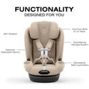 Cybex Callisto T 360 Rotating All-In-One Convertible Car Seat, Off White Image 6