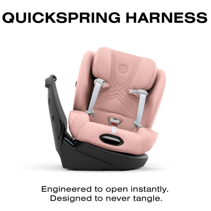 Cybex Callisto T 360 Rotating All-In-One Convertible Car Seat, Peach Pink Image 4
