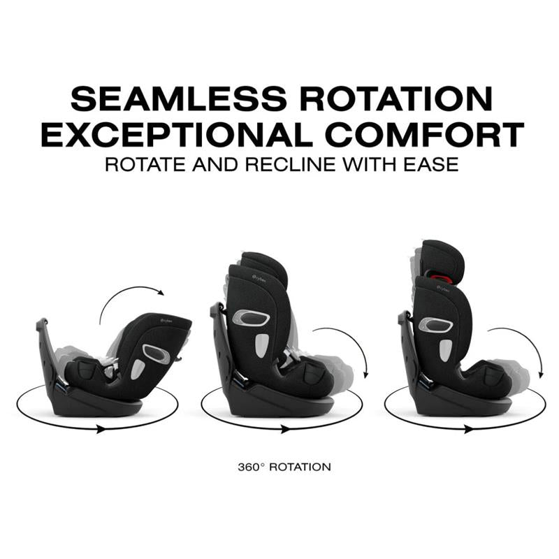 Cybex Callisto T 360 Rotating All-In-One Convertible Car Seat, Sepia Black Image 5