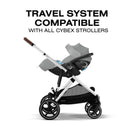 Cybex - Cloud G Pro Comfort Extend Infant Car Seat, Stone Grey Image 6