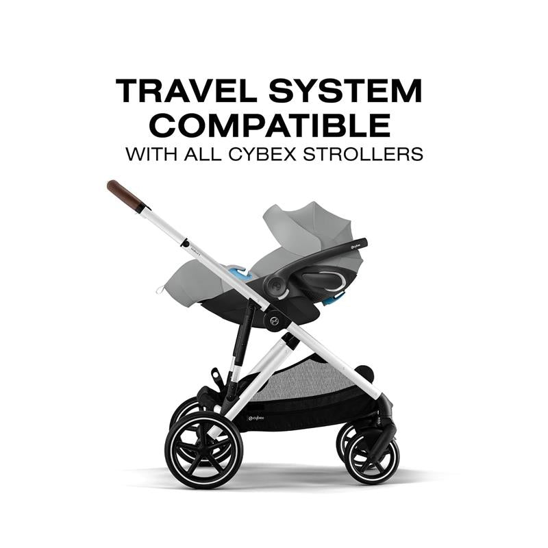 Cybex Cloud G Pro Comfort Extend Infant Car Seat, Stormy Blue Image 4