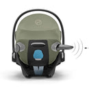Cybex Cloud T Comfort Extend Infant Car Seat With Sensorsafe, Sage Green Image 4
