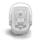 Cybex Cloud T Comfort Extend Infant Car Seat with SensorSafe, Urban Mobility White
