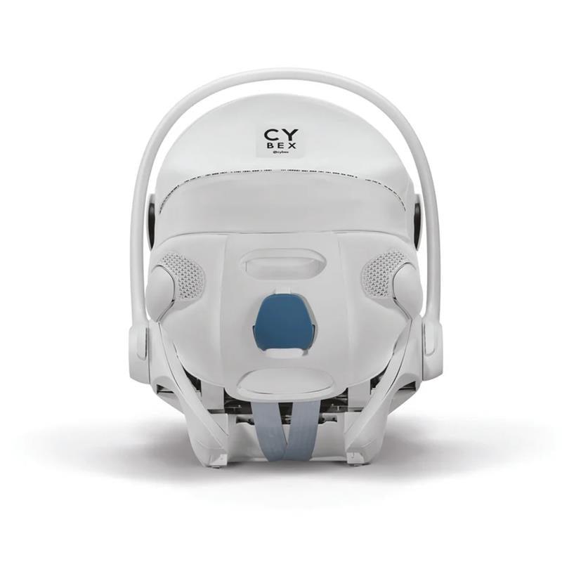 Cybex Cloud T Comfort Extend Infant Car Seat with SensorSafe, Urban Mobility White