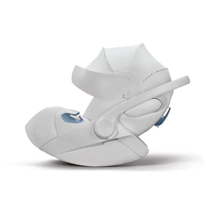 Cybex Cloud T Comfort Extend Infant Car Seat with SensorSafe, Urban Mobility White