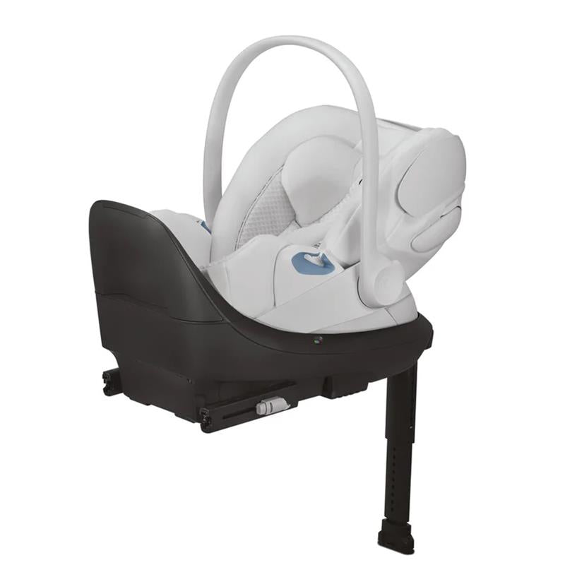 Cybex Cloud T Comfort Extend Infant Car Seat with SensorSafe, Urban Mobility White