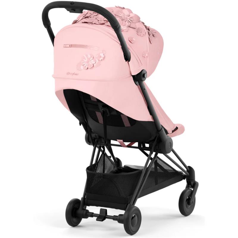 cybex pink pram Cybex - Coya Compact Lightweight Stroller, Simply Flowers Pale Blush
