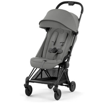Cybex - Coya Compact Stroller, Matte Black/Mirage Grey Image 1
