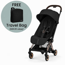 Cybex - Coya Stroller Rose Gold Frame/Sepia Black Image 1