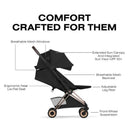 Cybex - Coya Stroller Rose Gold Frame/Sepia Black Image 3