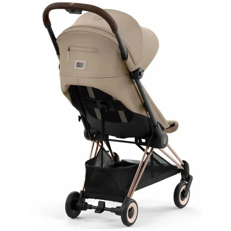 cybex foldable stroller Cybex - Coya Compact Stroller, Rose Gold/Cozy Beige