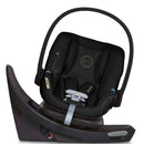 Cybex - EOS 5-in-1 Travel System Stroller + Lightweight Aton G Swivel Infant Car Seat, Moon Black, Silver Frame Image 5