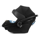 Cybex - EOS 5-in-1 Travel System Stroller + Lightweight Aton G Swivel Infant Car Seat, Moon Black, Silver Frame Image 7