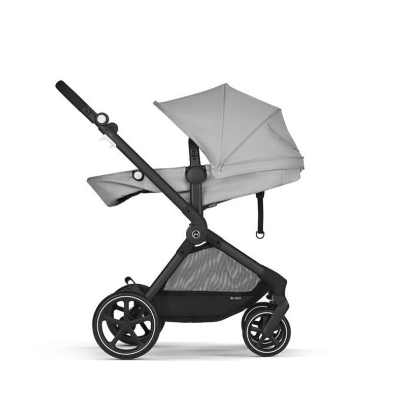 Cybex - EOS Stroller + Aton G Infant Car Seat, Lava Grey Image 4