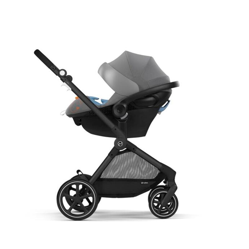 Cybex - EOS Stroller + Aton G Infant Car Seat, Lava Grey Image 5