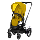 Cybex Epriam Stroller - Matte Black | Mustard Yellow Image 1