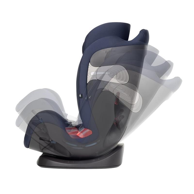 Cybex - Eternis S SensorSafe Convertible Car Seat, Denim Blue Image 3