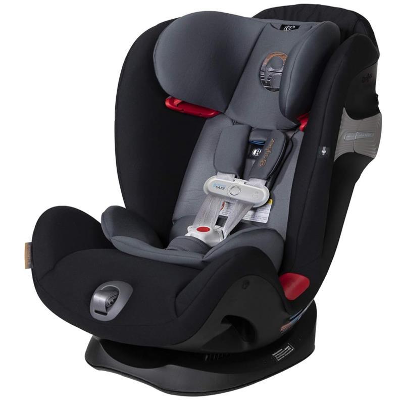 Cybex - Eternis S Sensorsafe Convertible Car Seat, Pepper Black Image 1