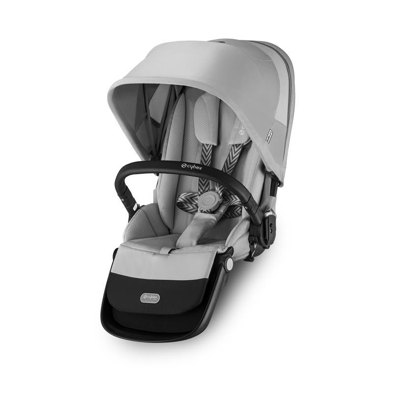 Cybex - Gazelle S Second Seat, Lava Grey With Silver Frame Image 1