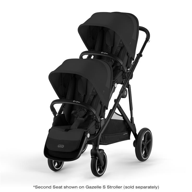 Cybex - Gazelle S 2 Second Seat, Moon Black With Black Frame Image 4