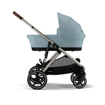 Cybex - Gazelle S 2 Single-to-Double Stroller, Taupe Frame/Storrmy Blue Image 2