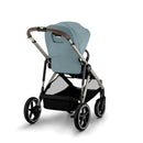 Cybex - Gazelle S 2 Single-to-Double Stroller, Taupe Frame/Storrmy Blue Image 6
