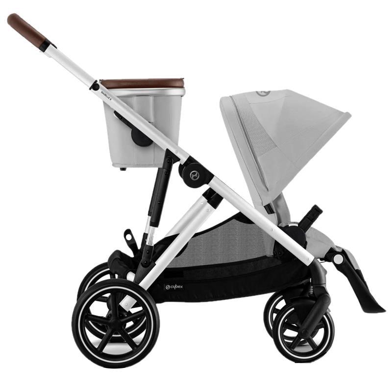 Cybex - Gazelle S Stroller, Silver Frame With Lava Grey Seat Image 1