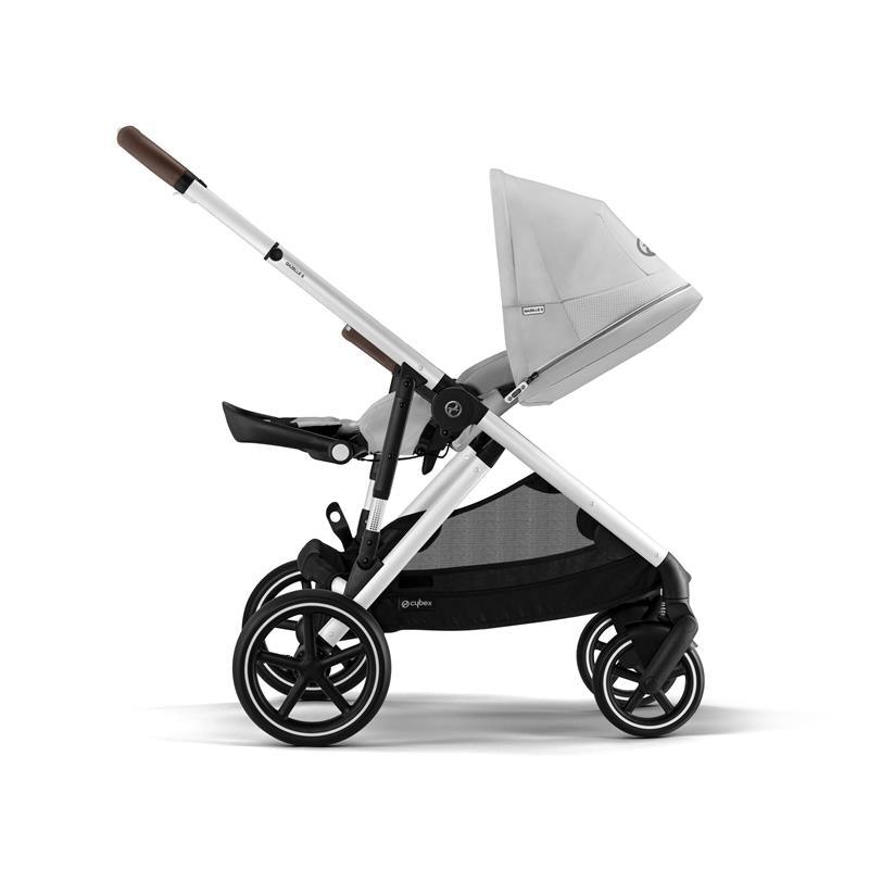 Cybex - Gazelle S Stroller, Silver Frame With Lava Grey Seat Image 6