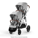 Cybex - Gazelle S Stroller, Silver Frame With Lava Grey Seat Image 10
