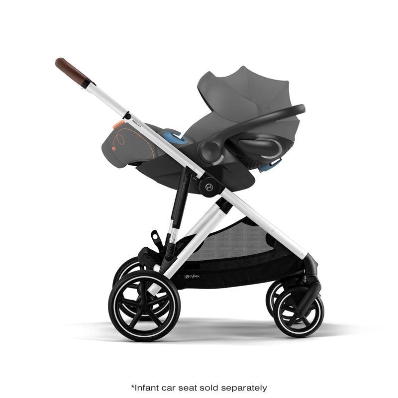Cybex - Gazelle S Stroller, Silver Frame With Lava Grey Seat Image 13