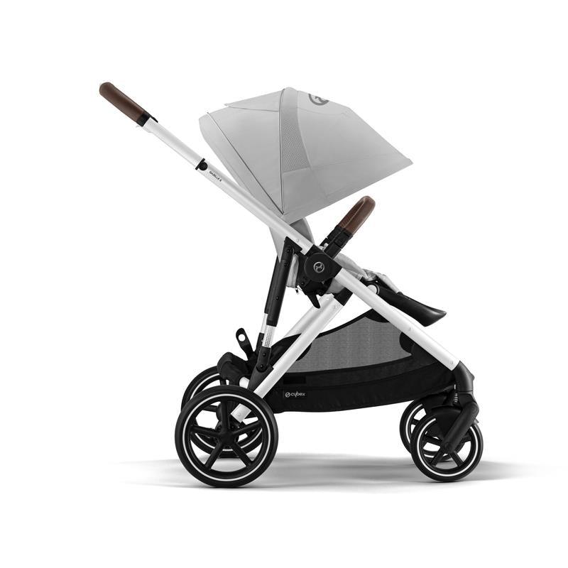Cybex - Gazelle S Stroller, Silver Frame With Lava Grey Seat Image 4
