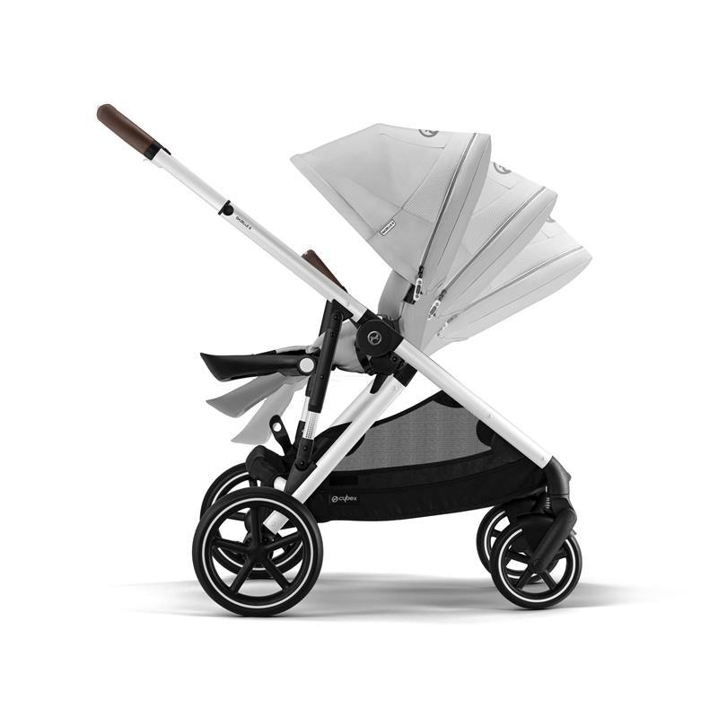 Cybex - Gazelle S Stroller, Silver Frame With Lava Grey Seat Image 5
