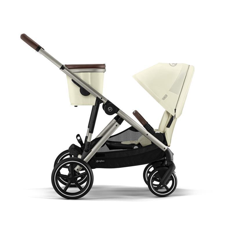 Cybex - Gazelle S Stroller, Taupe Frame With Seashell Beige Seat Image 11