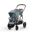 Cybex - Gazelle S 2 Stroller, Taupe Frame With Sky Blue Seat + Second Seat Image 8