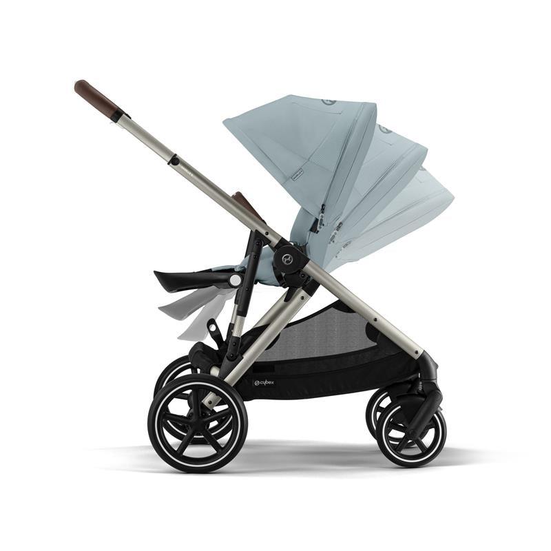 Cybex - Gazelle S Stroller, Taupe Frame With Sky Blue Seat Image 5
