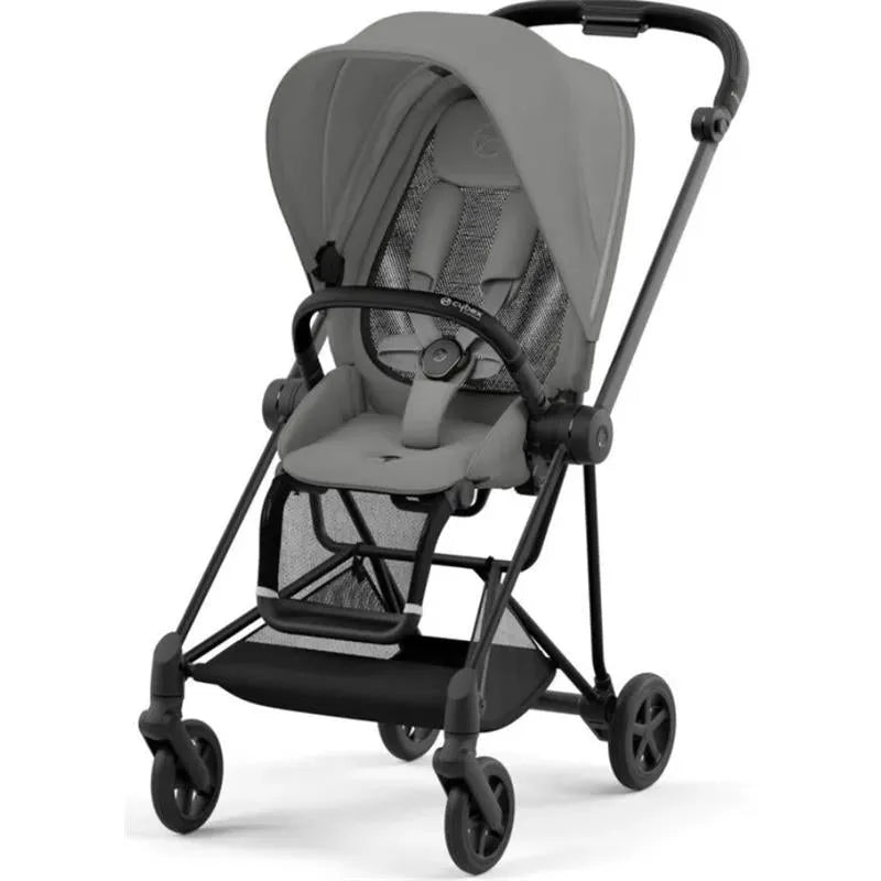 Cybex - Mios 3, Matt Black/Black Frame + Mirage Grey Seat Pack Image 5