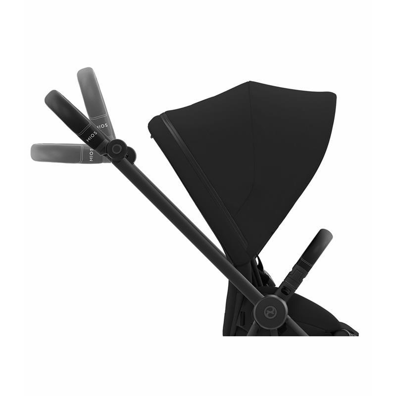 Cybex Mios 3 Stroller - Matte Black / Black / Deep Black Image 5