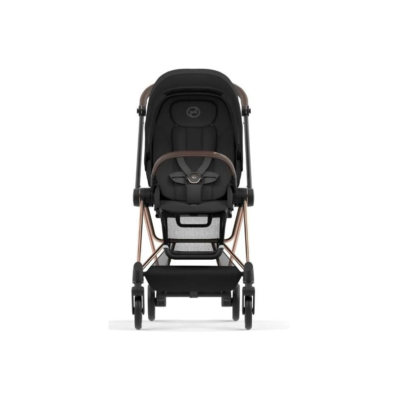 Cybex - Mios 3 Stroller Rose Gold Frame & Sepia Black Seat Pack Image 7
