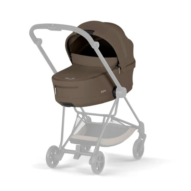 Cybex Mios/Coya Fold Lux Carry Cot, Coconut Brown