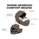 Cybex Mios/Coya Fold Lux Carry Cot, Coconut Brown