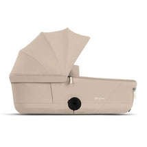 Cybex Mios/Coya Fold Lux Carry Cot, Cozy Beige Image 2