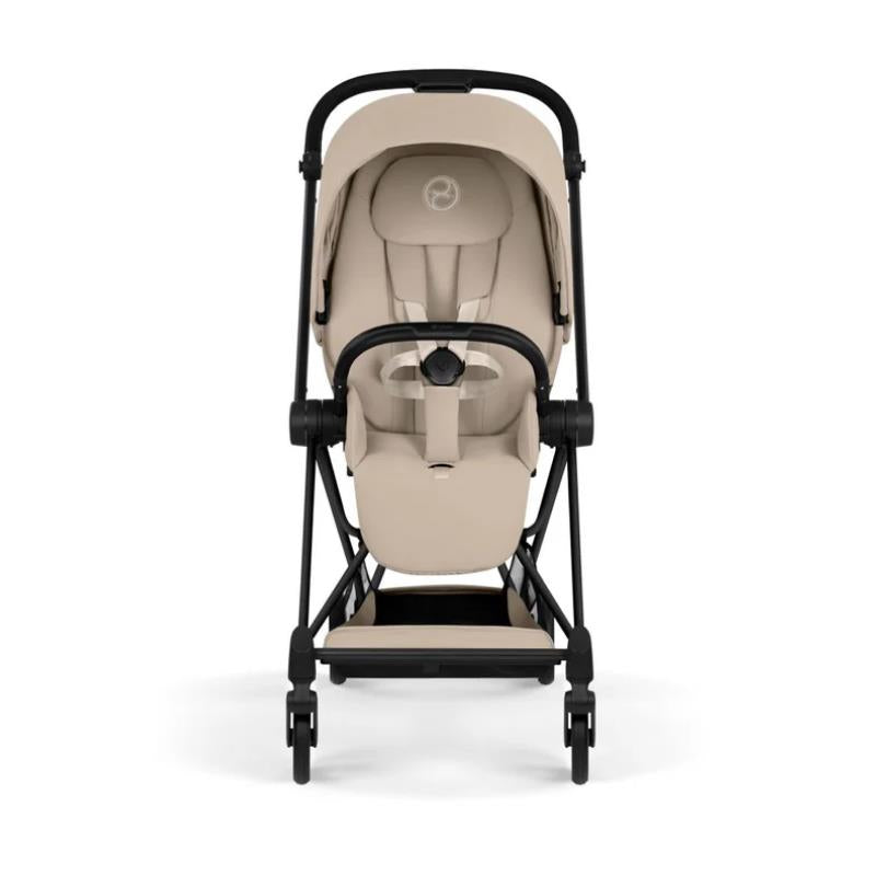 Cybex Mios Stroller, Matte Black Frame/Cozy Beige Lux Seat Image 3