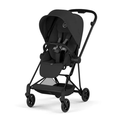 Cybex Mios Stroller, Matte Black Frame/Sepia Black Lux Seat