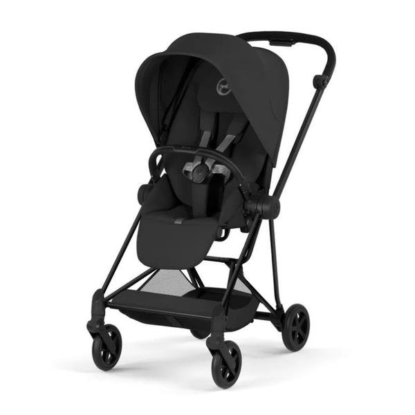 Cybex Mios Stroller, Matte Black Frame/Sepia Black Lux Seat