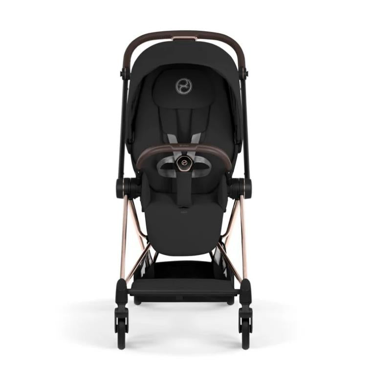 Cybex Mios Stroller, Rose Gold Frame/Sepia Black Lux Seat Image 3