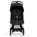 Cybex Platinum Coya Stroller Style Collection, Chrome Frame/Sepia Black Lux Seat Image 3