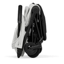 Cybex Platinum Coya Stroller Style Collection, Matte Black Frame/Off White Lux Seat Image 6