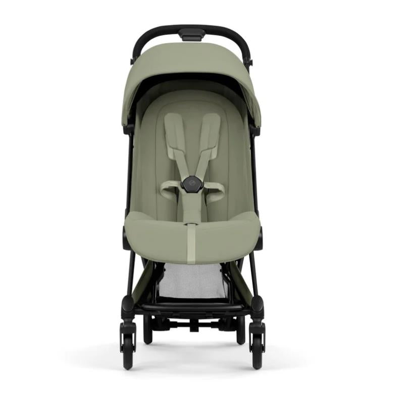 Cybex Platinum Coya Stroller Style Collection, Matte Black Frame/Sage Green Lux Seat Image 4